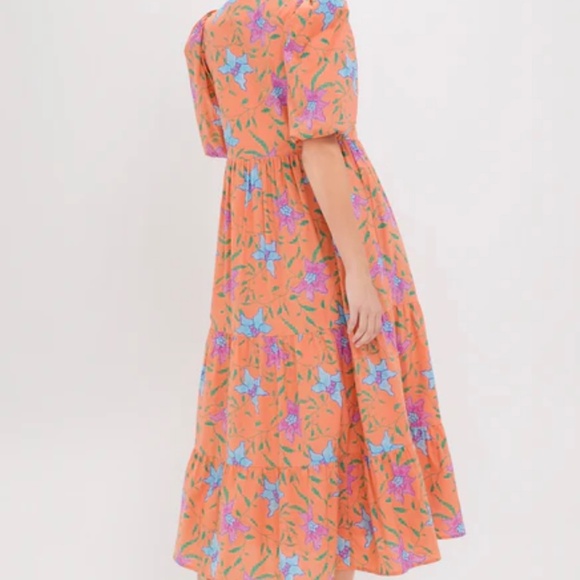 Tuckernuck Floral Cisco Maxi Dress-New w/Tags - Picture 4 of 6